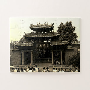 Puzzle Temple ancestral de Foshan, Canton, Chine ancienne