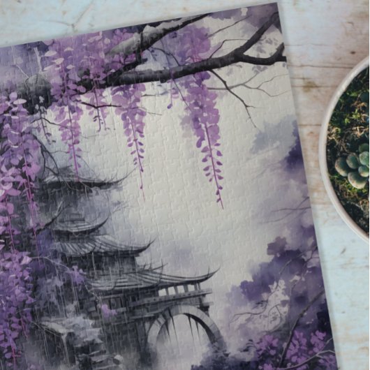 Puzzle Temple antique de Wisteria
