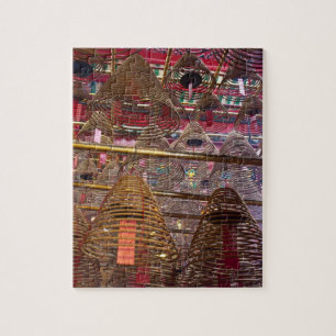 Puzzle Temple bouddhiste Man Mo de Hong Kong