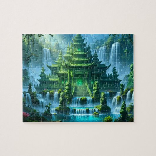 Puzzle Temple Castle of the Secret Jade Throne (Horizontal)