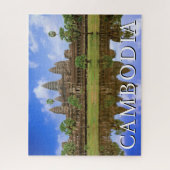 Puzzle Temple d'Angkor Wat | Kampuchea, Cambodge (Vertical)