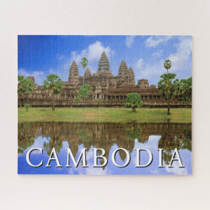 Puzzle Temple d'Angkor Wat Kampuchea, Cambodge