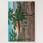Puzzle Temple de Kashihara par Tsuchiya Koitsu (Vertical)