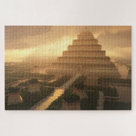 Puzzle Temple de la Feuille (Deluxe) (Horizontal)