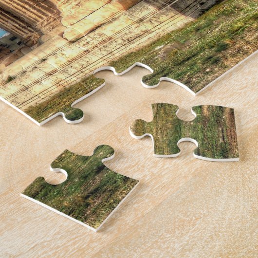 Puzzle Temple de Zeus Athènes. (Côté)