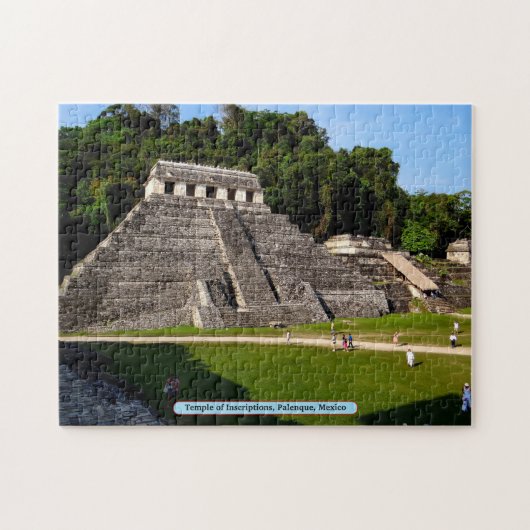 Puzzle Temple des Inscriptions, Palenque, Mexique (Horizontal)