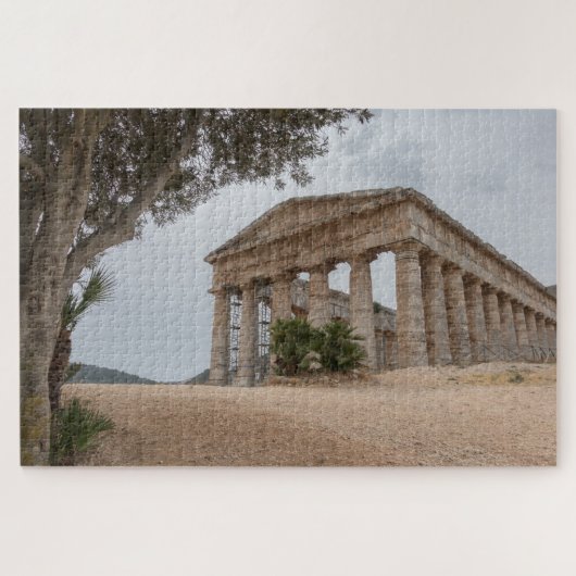Puzzle Temple grec à Segesta, Sicile (Horizontal)