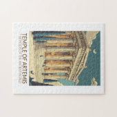 Puzzle Temple of Artemis Seven Wonders of the World Art (Horizontal)