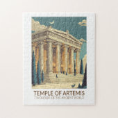 Puzzle Temple of Artemis Seven Wonders of the World Art (Vertical)
