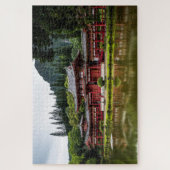 Puzzle Temple rouge japonais (Vertical)