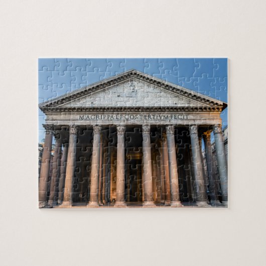 Puzzle Temple saint du Panthéon à l'aube - Rome, Italie (Horizontal)