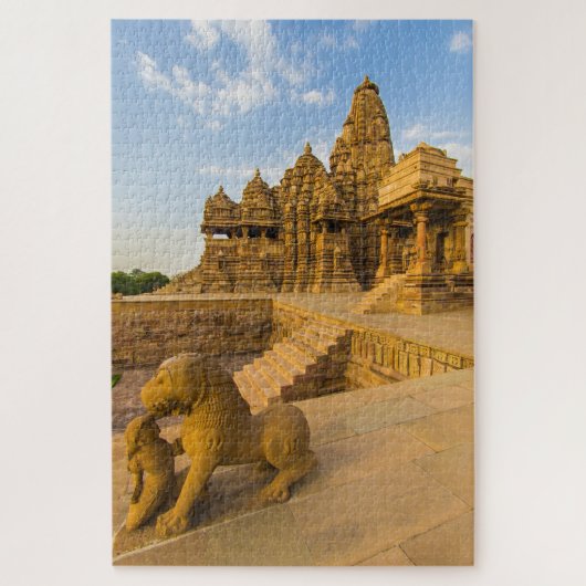 Puzzle Temples hindous de Khajuraho (Vertical)