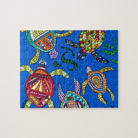 Puzzle Temps de tortue (Horizontal)