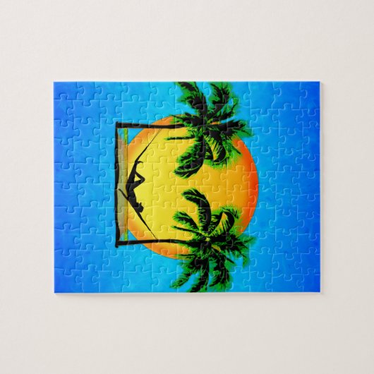 Puzzle Temps d'île (Horizontal)