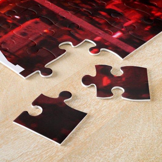 Puzzle temps lumières carré (Côté)