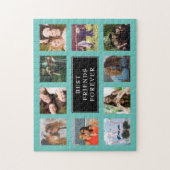 Puzzle Ten Photo Collage Meilleurs Amis Pour Toujours Tur (Vertical)