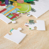 Puzzle Tennis Christmas Tree Joueur Tennis Coach (Côté)