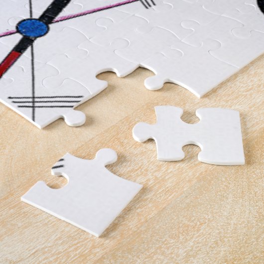 Puzzle Tension délicate #85 - Kandinsky (Côté)