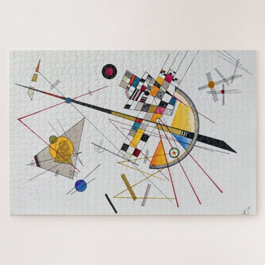 Puzzle Tension Delicate No.85, Wassily Kandinsky (Horizontal)