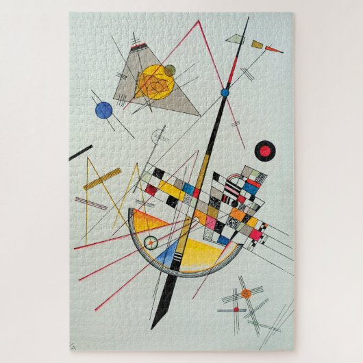 Puzzle Tension délicate par Wassily Kandinsky (Vertical)