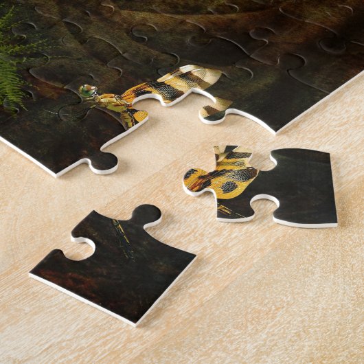Puzzle Terrain de jeu de libellule (Côté)