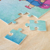 Puzzle Terrain de jeux scolaire (Côté)