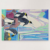 Puzzle terrain de pingouin (Horizontal)