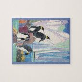 Puzzle terrain de pingouin (Horizontal)
