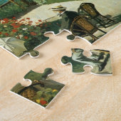 Puzzle Terrasse en bord de mer à Claude Monet (Côté)