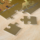 Puzzle Terre des dinosaures ! (Côté)