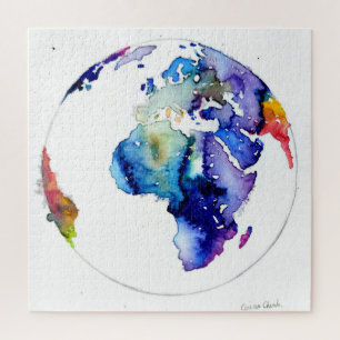 Puzzle Terre du Colorful