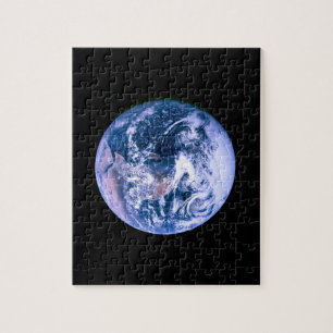 Puzzle Terre Vue De L'Espace "Marbre Bleu"