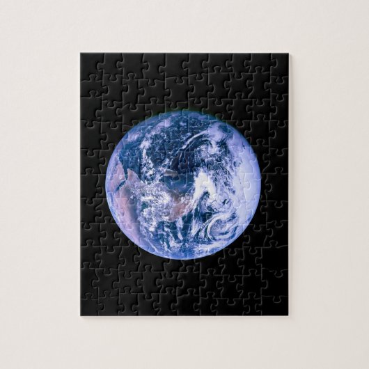 Puzzle Terre Vue De L'Espace "Marbre Bleu" (Vertical)