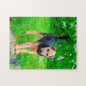 Puzzle Terrier de Lakeland. (Horizontal)
