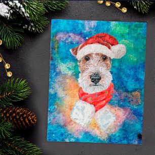 Puzzle Terrier Fox à poil dur de race Chien Noël
