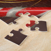 Puzzle Térrier Skye de Noël Fêtard (Côté)