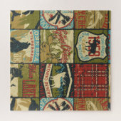 Puzzle Territoires du Nord-Ouest Aventure : Patchwork sym (Horizontal)
