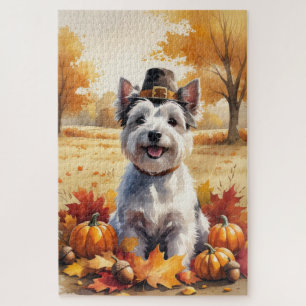 Puzzle Tervueren dans les feuilles d'automne, l'art de l'