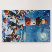 Puzzle Tervueren de Noël Phare Vacances (Horizontal)