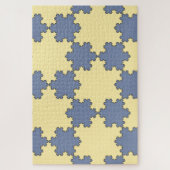 Puzzle Tessellé Koch Snowflakes (Motif fractal) (Vertical)
