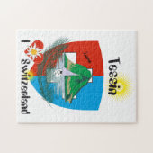 Puzzle Tessin - Ticino - Suisse - Svizzera (Horizontal)