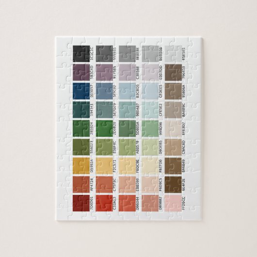 Puzzle Test de couleur (Vertical)