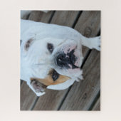 Puzzle Tête de bouledogue (Vertical)