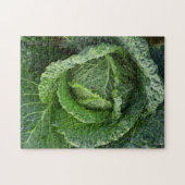 Puzzle Tête de choux bio frais (Horizontal)