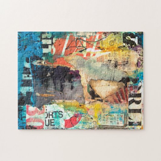 Puzzle Tête de collage (Horizontal)