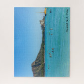 Puzzle Tête de diamant de Waikiki, O'ahu (Vertical)