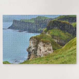 Puzzle Tête de géant et château de Dunluce, Irlande du No