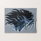 Puzzle Tête de lion majestueuse (Horizontal)