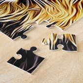 Puzzle Tête de lion peinture numérique (Côté)