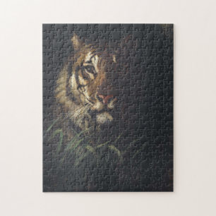 Puzzle Tête de tigre (par Abott Handerson Thayer)